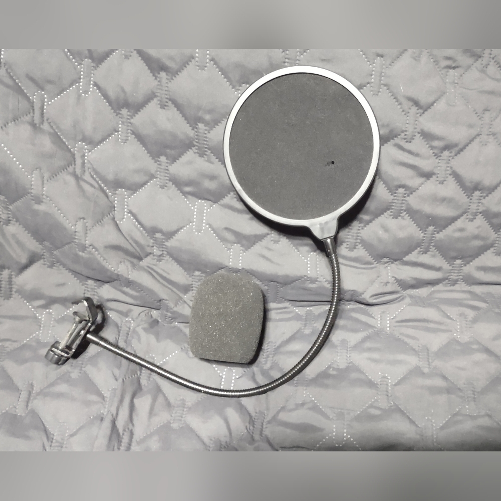 Black Microphone Pop Filters